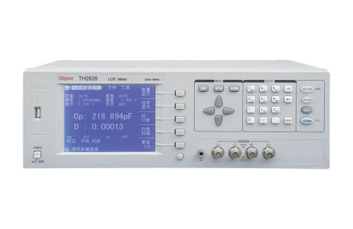 TH2826 Precision Digital LCR Meter 20Hz-5MHz 0.1% Basic Accuracy