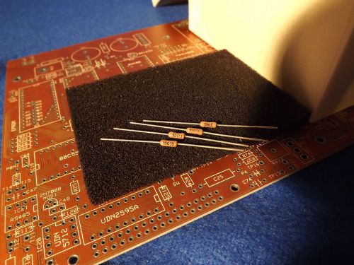 ( 100 ) Dale 1/4w 100k metal film resistors , 0.1% tol , nos