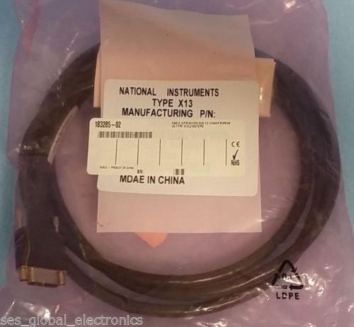 National Instruments 2M GPIB Micro Cable D25 to Champ Rib 24 X13; 183285-02