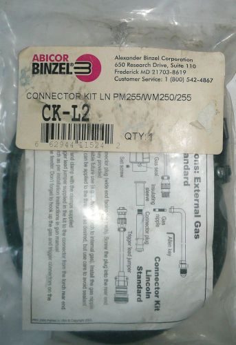 ABICOR BINZEL CONNECTOR KIT -LN PM 253/WM250/255-CK-L2-NEW