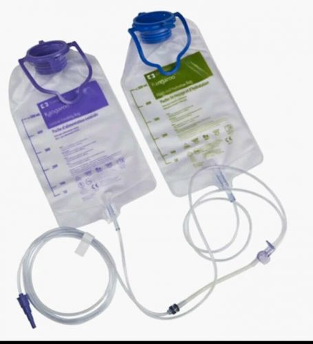 Kangaroo™ Epump Set with Flush Bag Anti-free Flow 1000 mL  Case of 30 Covidien