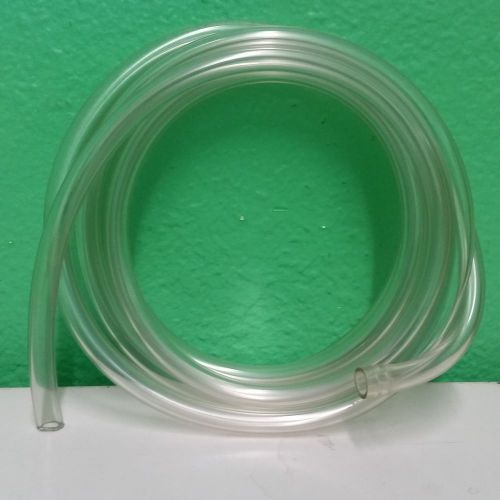(25) 8&#039; clear medical grade pvc tubing 1/4&#034; id for sale
