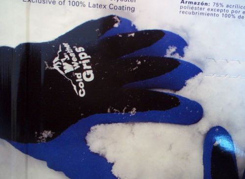 Cold Weather Grip Gloves by Wells Lamont  Size Large