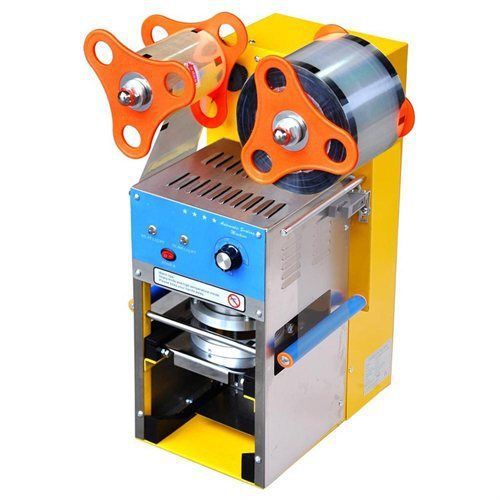 350W Semi-automatic Tea Cup Sealer Sealing Machine Bubble Coffee 400 600 Cups/Hr