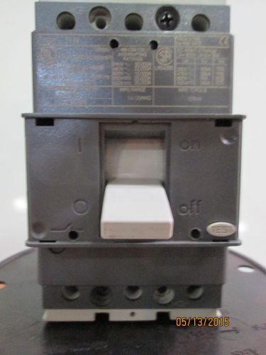 ABB Industrial Circuit Breaker,  600v, 20A. Mounted, but never powered, no box