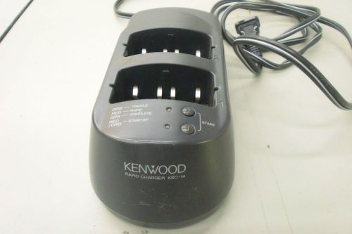 Kenwood TK-250G TK-350 TK250 TK350 Rapid Dual Rate Radio Charger Model KSC-14