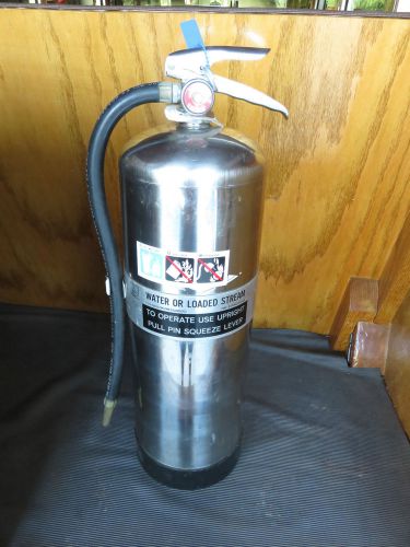 2.5 gallon (amerex) water pressure fire extinguisher w/schrader valve for sale