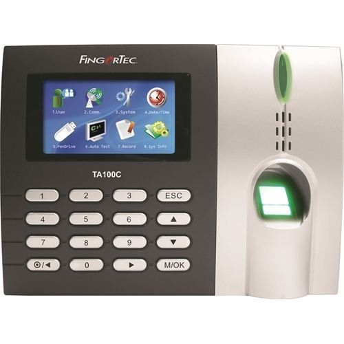 Fingertec premier color multimedia fingerprint time attendance system(ta100c) for sale