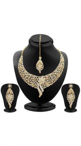 Sukkhi Gold Necklace Set Free Shiping