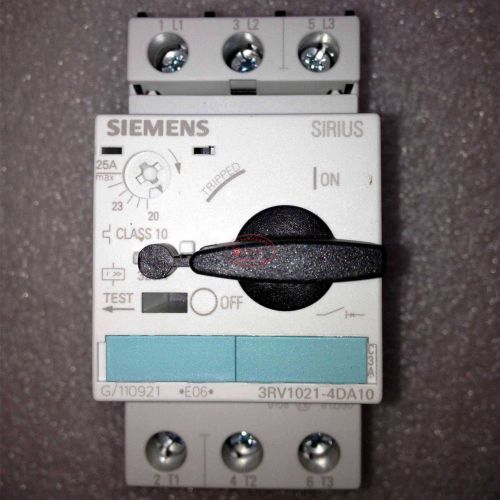 1pcs NEW Siemens motor protection circuit breaker 3RV1021-4DA10 20-25A