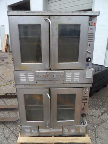 BLODGETT FA-100 FULL SIZE  DOUBLE GAS CONVECTION OVEN