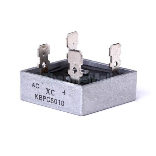 Kbpc5010 metal case diode bridge rectifier 35a 1000v high quality for sale