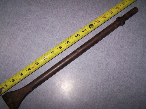 Steel 2 inch wide max scaling chisel 16 inch long shank-18 inch total for sale