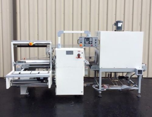 Texwrap 2219 l-sealer shrink wrapper and t1322 heat tunnel for sale