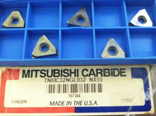 Mitsubishi tnmc32ngl032 nx55 indexable carbide on-edge threading inserts for sale