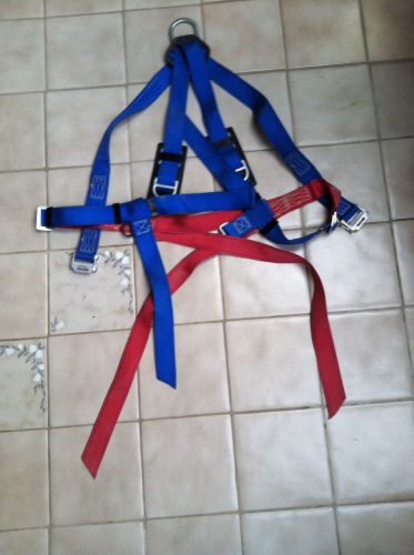 GEMTOR 932 SD FULL BODY SAFETY HARNESS w/ Fricton Buckles USA Made OSHA ANSI