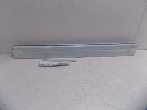 Clr brushed stainless 1/2&#034; glass 4&#034; square door rail without lock for sale