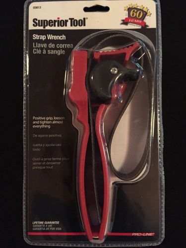 Superior Tool Strap Wrench Model 03613