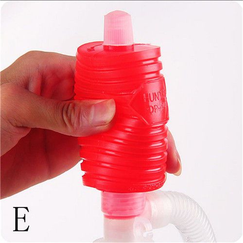 Hand oil water pump liquid gas transfer manual portable sucker car siphon hose for sale