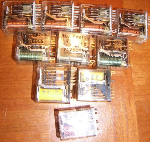Misc. Relay Group R10 E487-1, R10-E1X4-V700, others