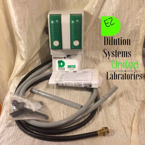 EZ Dilution system cleaning Restaurant equipment instruction United Labratories