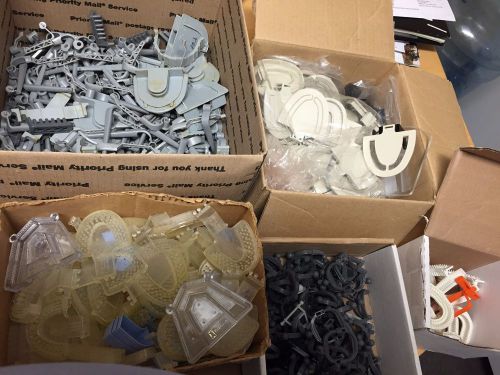 Large mix of Impression Trays, Articulators, and thermo-formed material