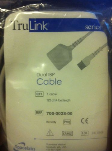 New Spacelabs TruLink Series Dual IBP Cable 700-0028-00