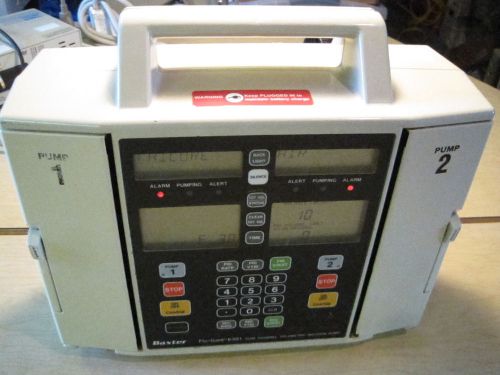 Baxter 6301 dual infusion pump for sale