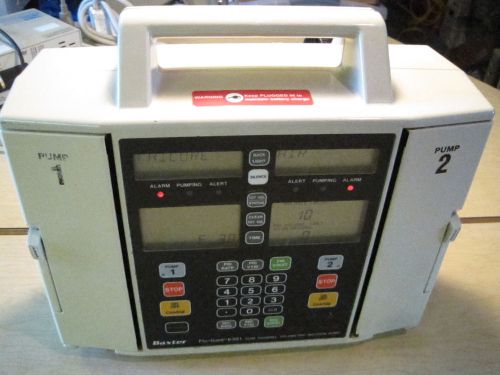 Baxter 6301 Dual Infusion Pump