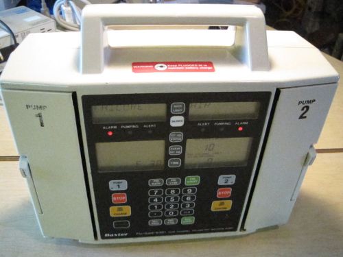 Baxter 6301 Dual Infusion Pump