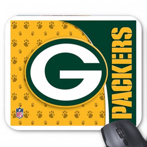 Green Packers Cool Desin Printed On Gaming Mousepad Antislip