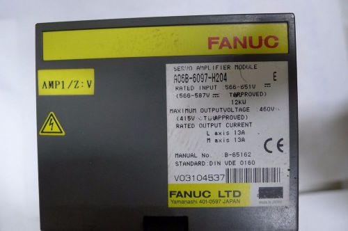 Used FANUC SERVO AMPLIFIER Module A06B-6097-H204 A06B6097H204