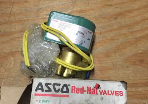 NEW ASCO HB8263B206 120V-AC 3/8IN NPT SOLENOID VALVE