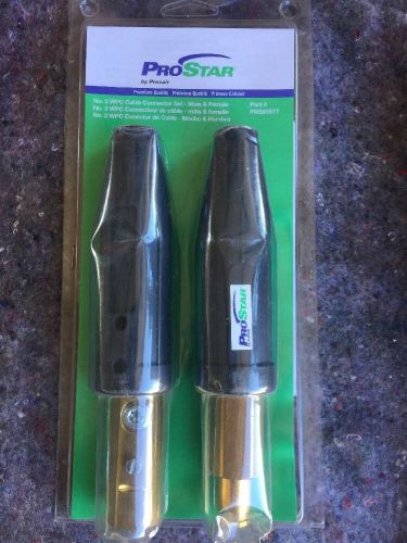 Pro Star WPC Cable Connector Set Male &amp; Female PRS99577