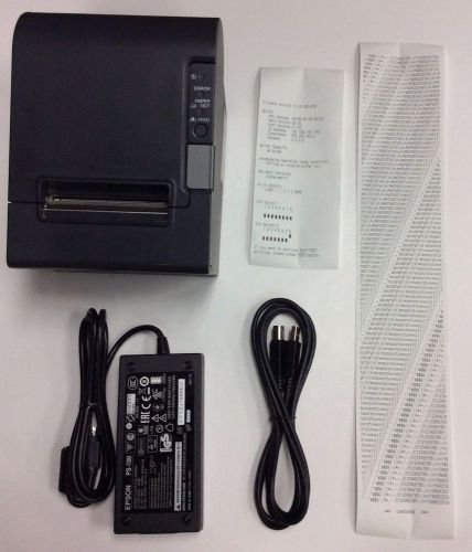 Epson TM-T88IV Thermal Printer  With your choice of usb, serial, or ethernet.