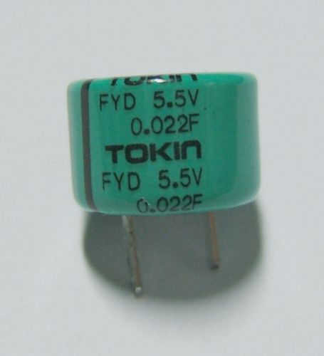 Tokin FYD0H223Z 0.022F 5.5V Super Capacitor (lot of 10)