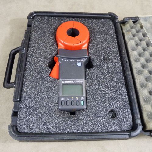 Greenlee CMGRT-100 Clamp On Ground Resistance Tester (Ground Rod)