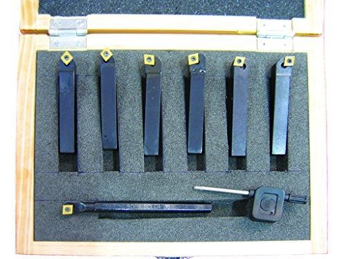 Hhip 2003-0250 7 piece 1/4 inch shank mini tool holder set for sale