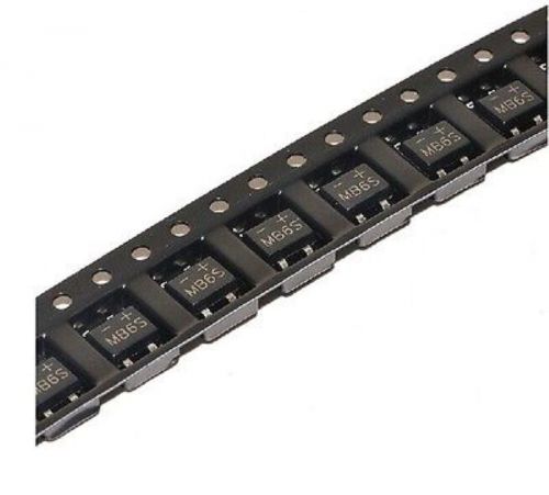 15Pcs MB6S 0.5A 600V Miniature Mini SMD Bridge Rectifier New ACM