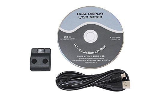 INSTRUMENT IR to USB case with CD-ROM(for DE-5000 Handheld LCR Meter)