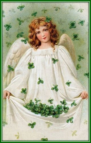 30 Custom Irish Angel Personalized Address Labels