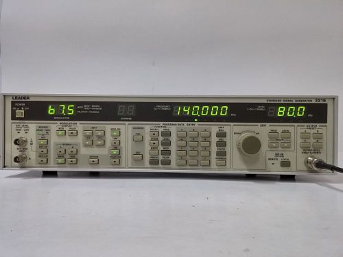 Leader 3216 signal generator, 100khz-140mhz for sale