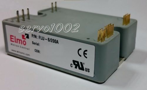 Elmo flu-6/200a analog dc servo amplifier for sale