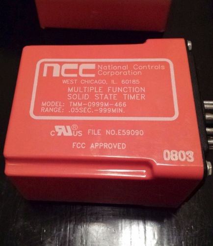 NCC TMM-0999M-461 Relay; E-Mech; Timing; Multi-Function