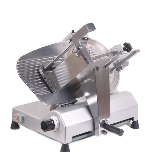 12&#034; 270W MEAT SLICER ELECTRIC MACHINE KITCHEN CUTTER FOOD SLICING EASY OPERATION