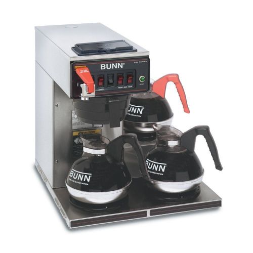 Bunn PN: 12950.0212 Coffee Brewer with 3 Warmers