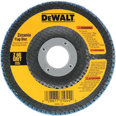 Dewalt accessories 4-inch 60-grit zirconia flap disc for sale