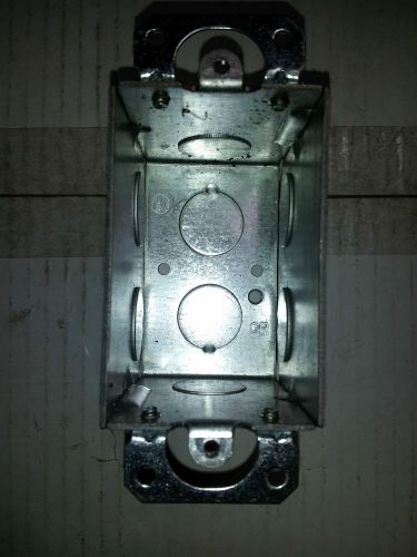 (5 pc) 3&#034; x 2&#034; electrical switch box 2-1/2&#034; deep gangable conduit kos ~raco 500 for sale