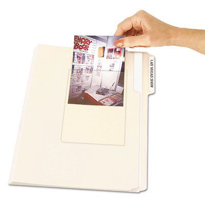 Peel &amp; Stick Photo Holders for 3-1/2 x 5 &amp; 4 x 6 Photos, 4-3/8 x 6-1/2, Clear