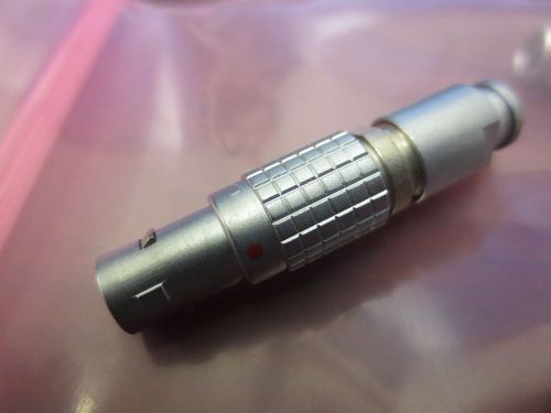 New lemo fgg.0b.303.clad52z 3-position connector w/ collet nut for boot. qty: 1 for sale